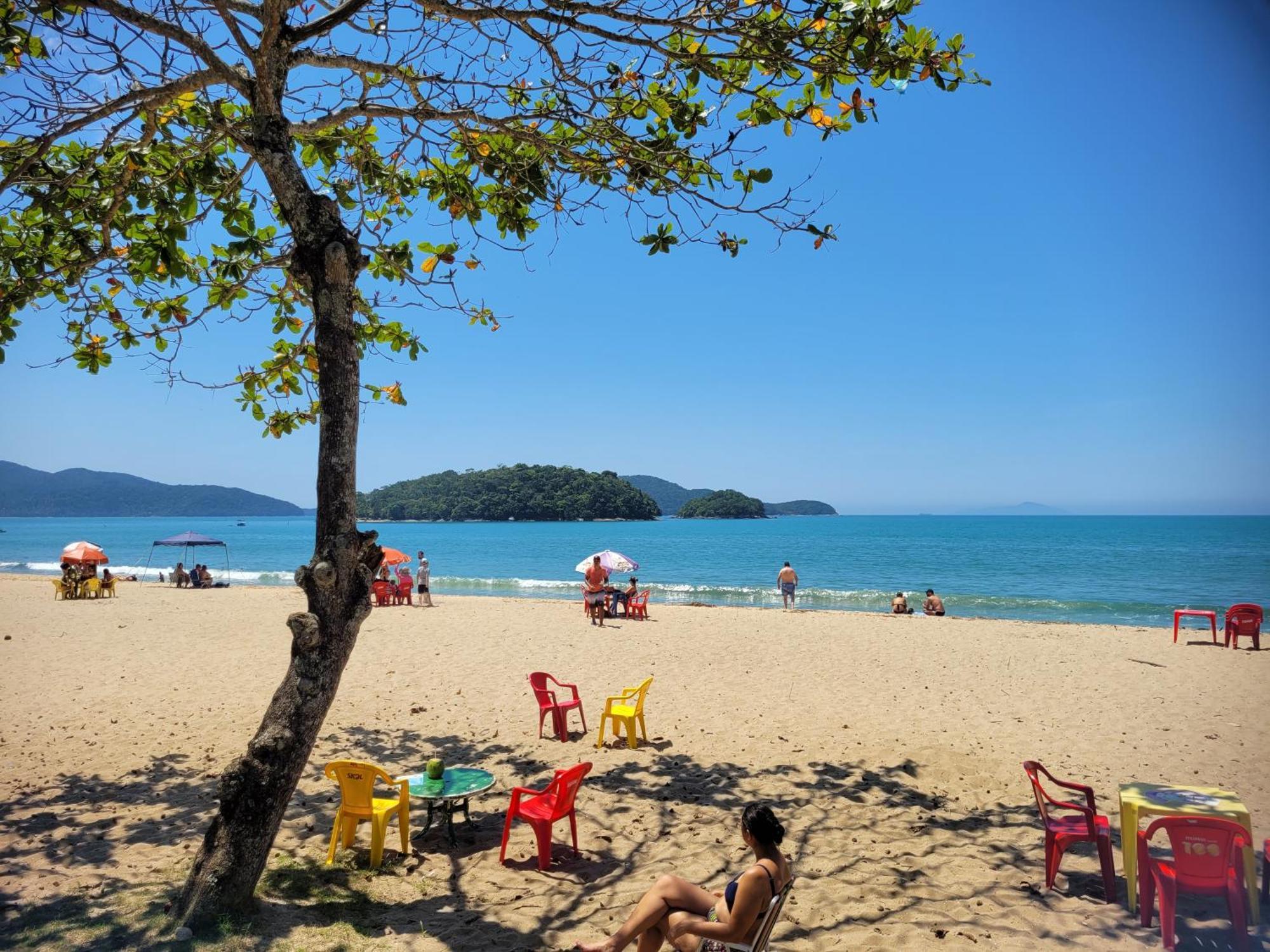 A Ver O Mar Suites Cocanha Карагуататуба Екстериор снимка
