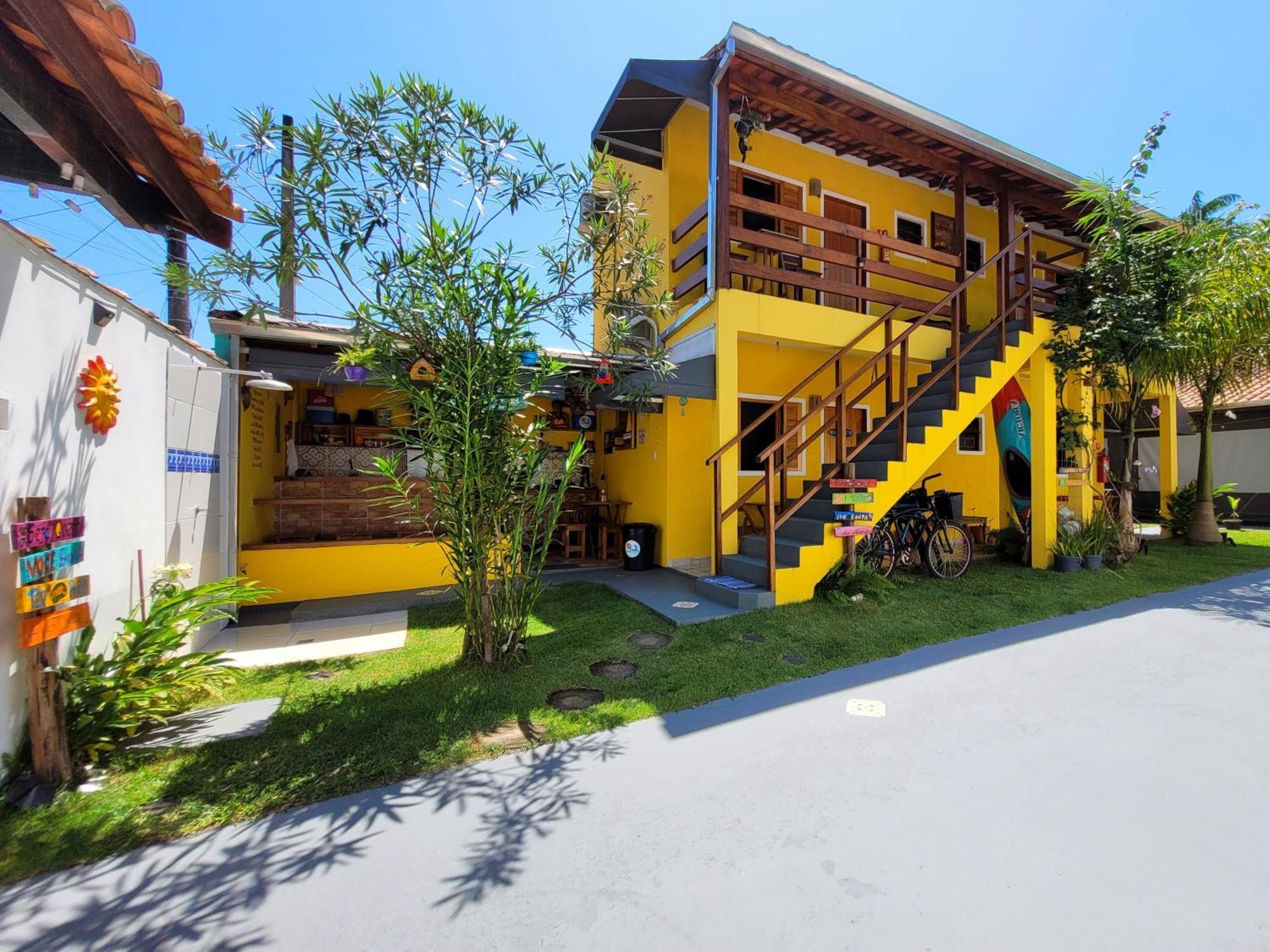 A Ver O Mar Suites Cocanha Карагуататуба Екстериор снимка